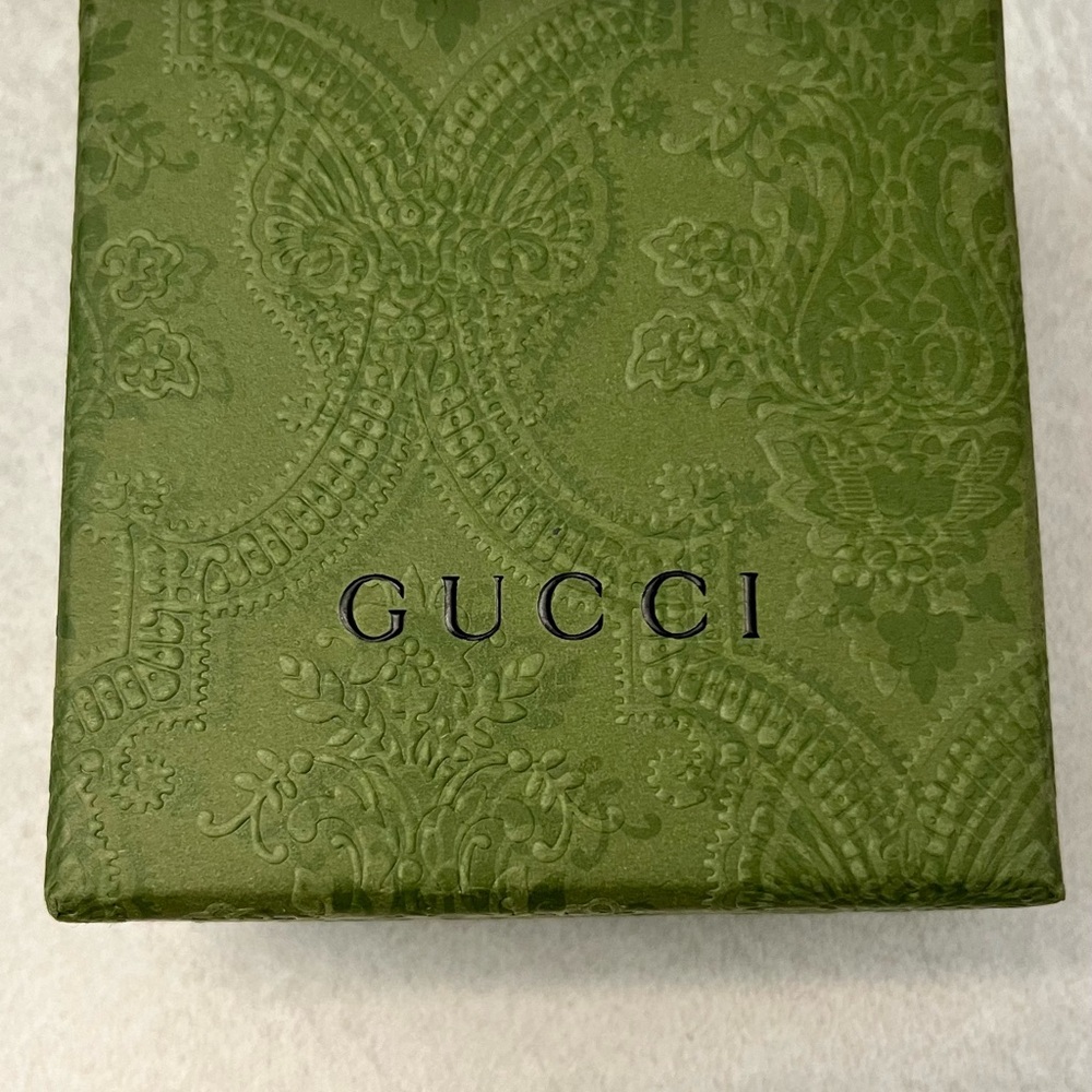 Gucci Black Leather Bracelet